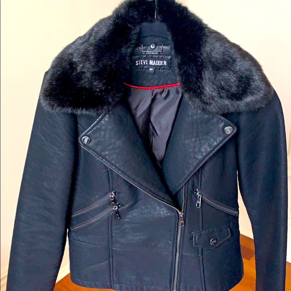 Steve Madden Moto Jacket - Faux Leather